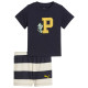 Puma Βρεφικό σετ Minicats Super Puma Tee and Shorts Set